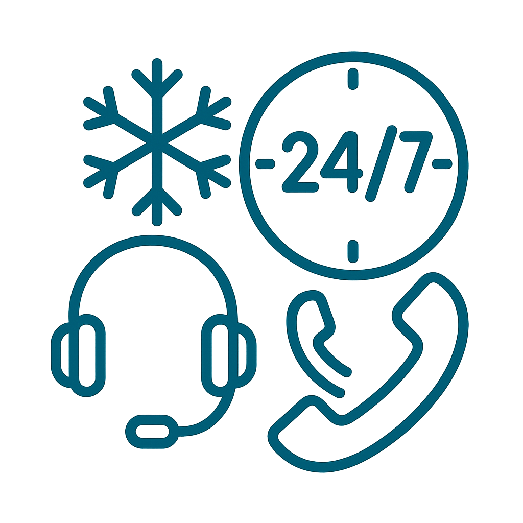 24/7 Bereitschaftsdienst Icon